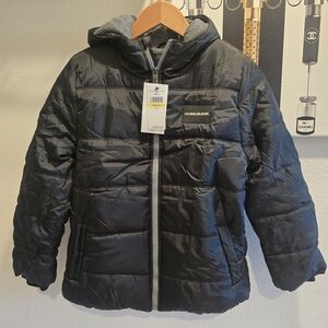 Calvin Klein Jeans M Black Puffer Jacket for Kids